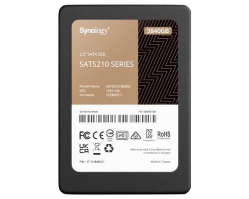 Накопитель SSD SYNOLOGY SAT5210 SAT5210-3840G