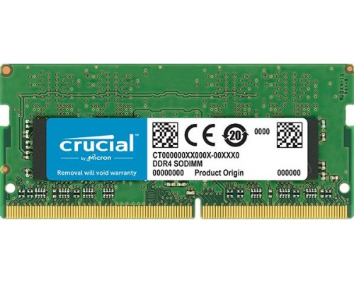 Модуль памяти для ноутбука SODIMM 4GB PC21300 DDR4 SO CT4G4SFS8266 CRUCIAL