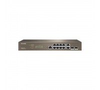 Коммутатор 10PORT 1000M 2SFP TEG5312F TENDA                                                                                                                                                                                                               