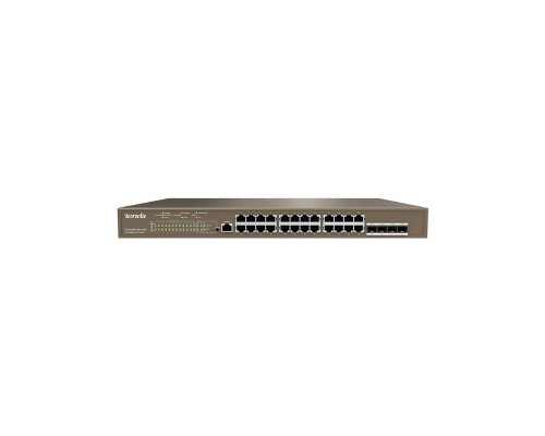 Коммутатор 24PORT 1000M POE 4SFP TEG5328P-24-410W TENDA