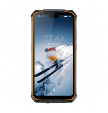 Смартфон Doogee S68 Pro Fire Orange, 5.9'' 1080x2280, 4 x Cortex - A53 2.0 ГГц+4 x Cortex -A73 2.0 ГГЦ, 8 Core, 6GB RAM, 128GB, up to 128GB flash, 21МП + 8МП + 8МП/16Mpix, 2 Sim, 2G, 3G, LTE, BT, Wi-Fi, NFC, GPS, Type-C, 6030 мА·ч, Android 9.0 (Pie),