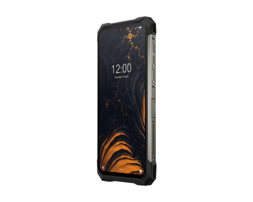 Смартфон Doogee S88 PRO Mineral Black, 6.3'' 1080x2340, 4x2,0GHz+4x2,1GHz, 8 Core, 6GB RAM, 128GB, up to 256GB flash, 21МП + 8МП + 8МП/16Mpix, 2 Sim, 2G, 3G, LTE, BT, Wi-Fi, NFC, GPS, Type-C, 10000 мА·ч, Android 10, 372 г, 171,6 ммx85,4 ммx18.7 мм