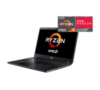Ноутбук TMP215-41-G2-R63W TravelMate  15.6'' FHD(1920x1080) IPS/AMD Ryzen 5 PRO 5650U 2.3GHz Hexa/8GB+256GB SSD/Integrated/WiFi/BT/1.0MP/3in1/Fingerprint/3cell/1,8 kg/W10Pro/3Y/BLACK                                                                    