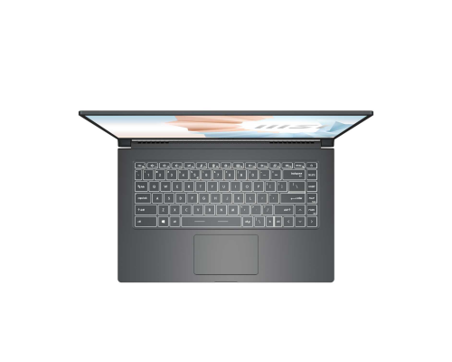 Ноутбук Modern 15 A11SBU-659XRU (MS-1552)  15.6'' FHD(1920x1080)/Intel Core i5-1155G7 2.50GHz Quad/8GB+512GB SSD/GF MX450 2GB/WiFi/BT5.1/1.0MP/microSD/3cell/1,6 kg/DOS/1Y/CARBON GREY