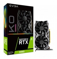 Видеокарта RTX 2060 KO ULTRA, 06G-P4-2068-KR, RTX 2060, 6GB, 192bit, DDR6, DVI HDMI DP, Dual Fans, RTL                                                                                                                                                    