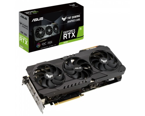 Видеокарта TUF-RTX3090-O24G-GAMING RTX3090 24GB GDDR6X 384bit 2xHDMI 3xDP RTL