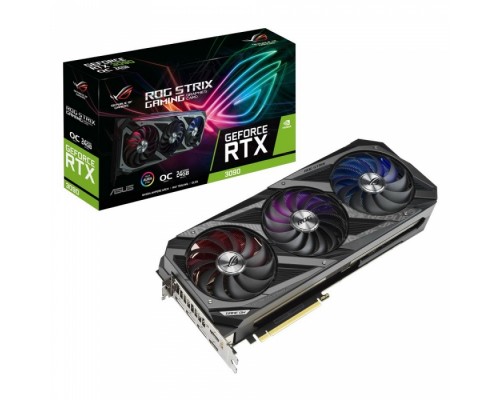 Видеокарта ROG-STRIX-RTX3090-O24G-GAMING RTX3090 24GB GDDR6X 384bit 2xHDMI 3xDP RTL (928618)