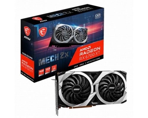 Видеокарта RX 6700 XT MECH 2X 12G OC 12GB GDDR6 192bit HDMI 3xDP RTL