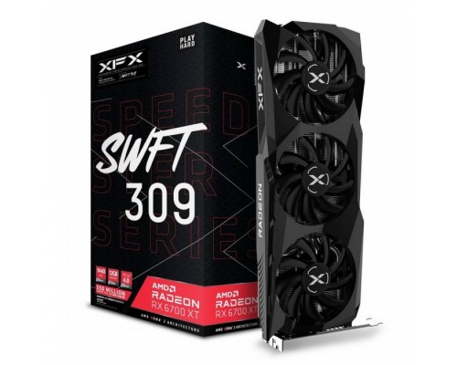 Видеокарта RX 6700 XT XFX 12GB GDDR6 192bit HDMI 3xDP (RX-67XTYJFDV) RTL