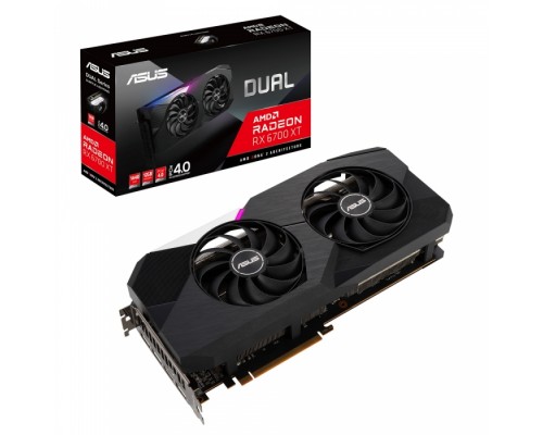 Видеокарта DUAL-RX6700XT-12G RX6700XT 12GB GDDR6 192bit HDMI 3xDP RTL  (148173)