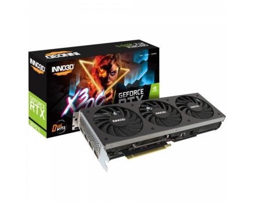 Видеокарта N307T3-086XX-1820VA45 RTX 3070 Ti X3 OC (1785MHz/19Gbps) / 8GB GDDR6X / 256 bit / 3XDp HDMI / VA 45