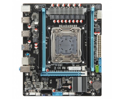 Материнская плата X99F-2011EK3-B0  Intel® X99 WELLSBURG CHIPSET 82031PCH (DH82031PCH) Intel® Socket 2011-v3 Xeon® E5 Series CPU/4*DDR4 2133/2400 DIMMs/1*SATA 3.0Port,2*SATA 2.0Ports/4*USB 3.0ports,6*USB 3.0ports,1*PCIx16slot,1*PCIx1slots,1*M.2slot(Su