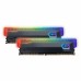 Память 16GB GeIL DDR4 3200 DIMM ORION RGB Titanium Gray Gaming Memory GOSG416GB3200C16ADC Non-ECC, CL16, 1.35V, Heat Shield, Kit (2x8GB), RTL