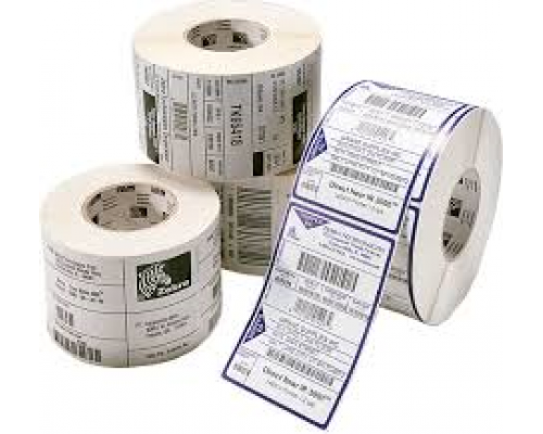 Этикетки Zebra Label, Paper, 102x51mm; Thermal Transfer, Z-Perform 1000T, Uncoated, Permanent Adhesive, 76mm Core