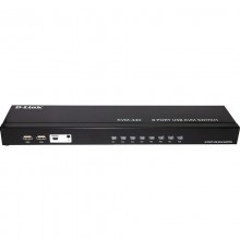 Переключатель D-Link KVM-440/C2A, 8-port KVM Switch with VGA, USB ports.Control 8 computers from a single keyboard, monitor, mouse, Supports video resolutions up to 2048 x 1536, Switching using front panel                                             