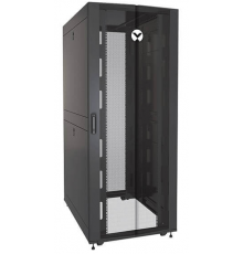 Шкаф Vertiv Rack 42U 1998mm H x 800mmW x 1215mm D with 77% Perforated Locking Front Door, 77% Perforated Split Locking Rear Doors, Color RAL 7021 Black gray                                                                                              