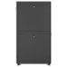 Шкаф Vertiv Rack 48U 2265mm H x 800mm W x 1215mm D with 77% Perforated Locking Front Door, 77% Perforated Split Locking Rear Doors, Color RAL 7021 Black gray