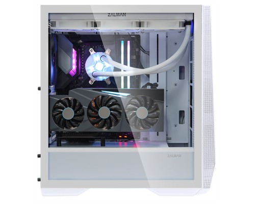 Корпус ZALMAN Z9 ICEBERG, EATX, WHITE, WINDOW, 4x3.5