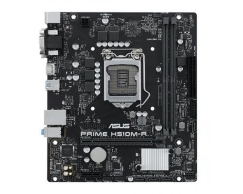 Материнская плата ASUS PRIME H510M-R-SI, LGA1200, H510, 2*DDR4, DVI+D-Sub + HDMI, SATA3, Audio, Gb LAN, USB 3.2, COM*1 header (w/o cable),mATX ;90MB18C0-M0ECY0