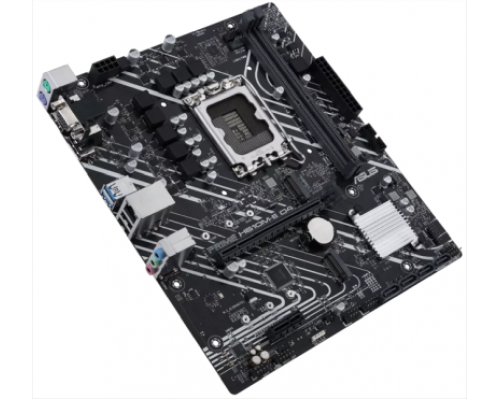 Материнская плата ASUS PRIME H610M-E D4, LGA1700, H610, 2*DDR4, DP+D-Sub + HDMI, SATA3, Audio, Gb LAN, USB 3.2*4, USB 2.0*6, COM*1 header (w/o cable), mATX ; 90MB19N0-M0EAY0