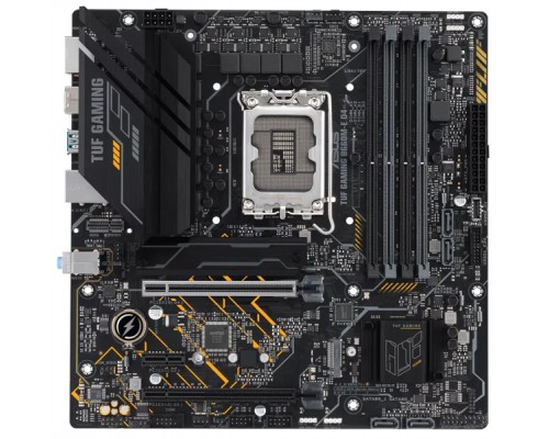 Материнская плата ASUS TUF GAMING B660M-E D4, LGA1700, B660, 4*DDR4, DP+HDMI, , SATA3 + RAID, Audio, Gb LAN, USB 3.2*4, USB 2.0*6, COM*1 header (w/o cable), mATX; 90MB19J0-M0EAY0