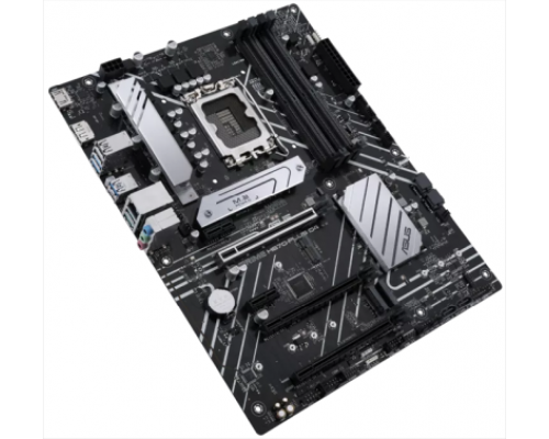 Материнская плата ASUS PRIME H670-PLUS D4, LGA1700, H670, 4*DDR4,  HDMI+DP, CrossFireX, SATA3 + RAID, Audio, Gb LAN, USB 3.2*8, USB 2.0*7, COM*1 header (w/o cable), ATX; 90MB18W0-M0EAY0