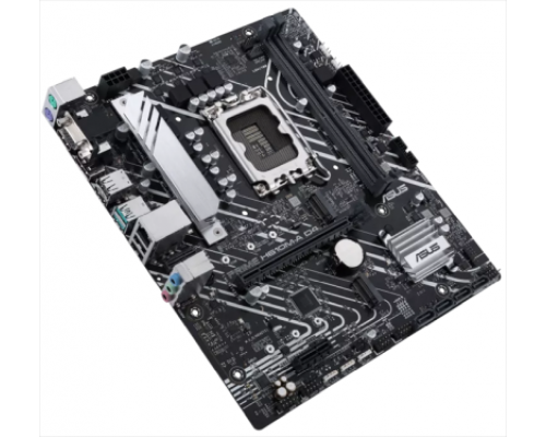 Материнская плата ASUS PRIME H610M-A D4, LGA1700, H610, 2*DDR4, D-Sub + DP + HDMI, SATA3, Audio, Gb LAN, USB 3.2*4, USB 2.0*6, COM*1 header (w/o cable), mATX ; 90MB19P0-M0EAY0