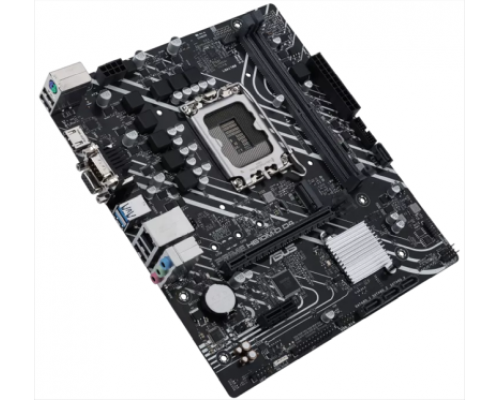 Материнская плата ASUS PRIME H610M-D D4, LGA1700, H610, 2*DDR4, D-Sub + HDMI, SATA3, Audio, Gb LAN, USB 3.2*4, USB 2.0*6, COM*1, LPT*1 header (w/o cable), mATX ; 90MB1A00-M0EAY0