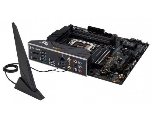 Материнская плата ASUS TUF GAMING B660M-PLUS WIFI, LGA1700, B660, 4*DDR5, DP+HDMI, CrossFireX, SATA3 + RAID, Audio, Gb LAN, USB 3.2*6, USB 2.0*6, COM*1 header (w/o cable), mATX ; 90MB1AZ0-M0EAY0