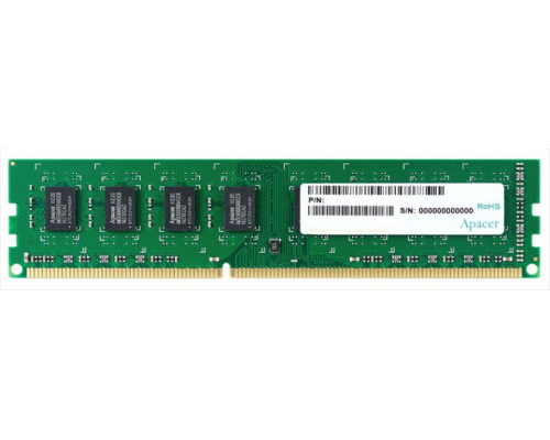 Память Apacer  DDR3   8GB  1333MHz UDIMM (PC3-10600) CL9 1.5V (Retail) 512*8 (AU08GFA33C9TBGC/DL.08G2J.K9M)