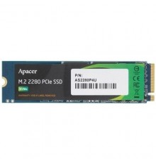 Накопитель Apacer SSD AS2280P4U 256Gb M.2 PCIe Gen3x4, R3500/W1200 Mb/s, MTBF 1.8M, 3D NAND, NVMe, Retail (AP256GAS2280P4U-1)                                                                                                                             