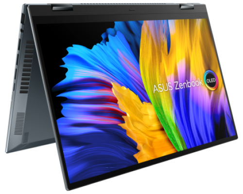 Ноутбук-трансформер ASUS  Zenbook 14 Flip OLED Q4 UP5401EA-KN044T Core i5-1135G7/8Gb/512GB SSD/14,0 Touch OLED WQXGA+ (2880 x 1800)/Intel Iris Xe/WiFi6/Windows 11 Home/1.4Kg/