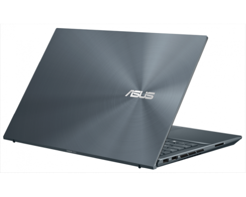 Ноутбук ASUS Zenbook Pro 15 UM535QE-KJ259R  AMD Ryzen 7 5800H/16Gb/1Tb SSD M2/nVidia RTX 3050Ti 4GB/15.6 FHD IPS 400 nit 1920x1080 AG/WiFi5/BT/Windows 10 Pro/1.8Kg/Pine Grey/Sleeve