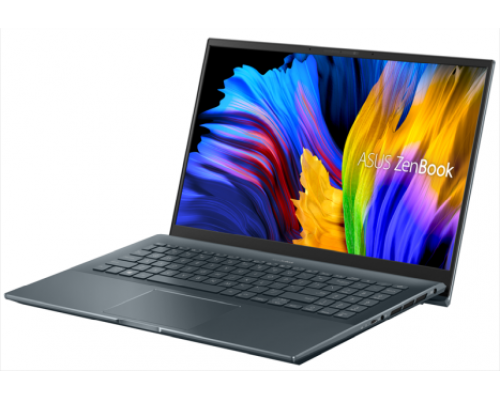 Ноутбук ASUS Zenbook Pro 15 UM535QE-KJ259R  AMD Ryzen 7 5800H/16Gb/1Tb SSD M2/nVidia RTX 3050Ti 4GB/15.6 FHD IPS 400 nit 1920x1080 AG/WiFi5/BT/Windows 10 Pro/1.8Kg/Pine Grey/Sleeve