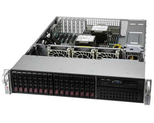 Платформа Supermicro SuperServer 2U 220P-C9R noCPU(2)3rd GenScalable/TDP 270W/no DIMM(18)/ SATARAID HDD(8)SFF+ SAS HDD(8)SFF/2x1GbE/2x1200W