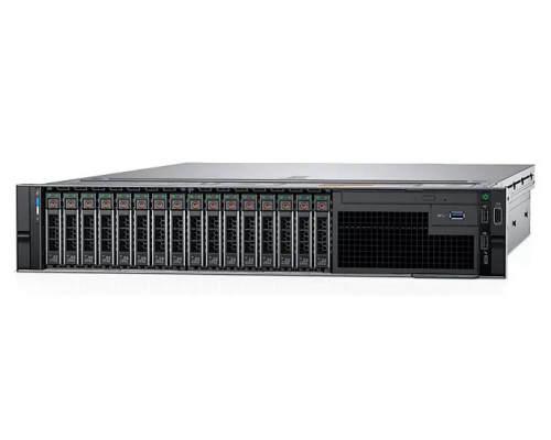 Сервер DELL PowerEdge R740 2U/16SFF/2x5218R/2x32GB RDIMM/H750 LP/1.2TB 10K SAS/4xGE/2x1100W/RC3/6 perf FAN/Bezel/iDRAC9 Enterprise/Sliding Rails+CMA/3YPSNBD