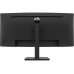 Монитор HP M34d Curved Monitor 3440x1440, 21:9, VA, 250 cd/m2, 3500:1, 5ms, 178°/178°, USB-C, DP, HDMI, USB, speakers, height, tilt,  100 Hz, Black