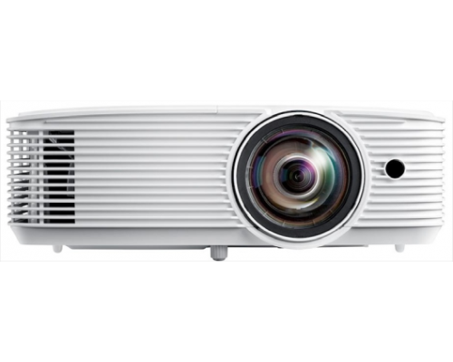 Проектор Optoma H117ST (DLP, WXGA(1280x800), 3800Lm, 30000:1, HDMI, VGA, Composite video, Audio-in 3.5mm, VGA-Out, Audio-Out 3.5mm,  1*10W speaker, White)