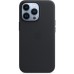 Чехол iPhone 13 Pro Leather Case with MagSafe - Midnight