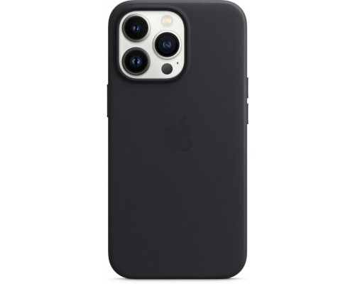 Чехол iPhone 13 Pro Leather Case with MagSafe - Midnight