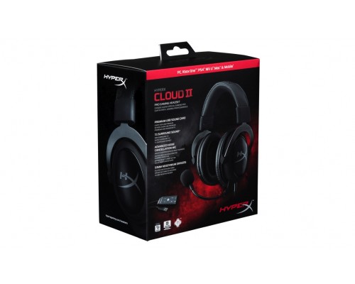 Гарнитура CLOUD II GUN METAL KHX-HSCP-GM 4P5L9AA HYPERX