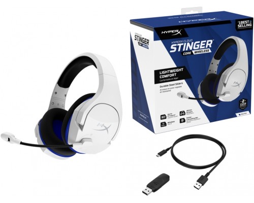 Гарнитура HyperX Stinger Core Wireless PS5 (HHSS1C-KB-WT/G)