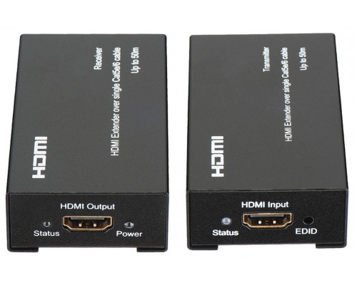 Комплект OSNOVO для передачи HDMI по одному кабелю витой пары CAT5e/6 до 50м