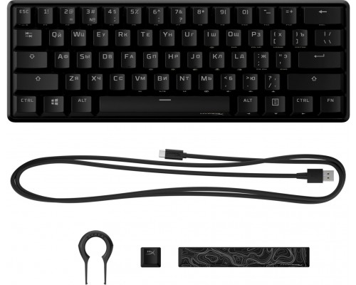 Клавиатура HyperX Origins 60 (HKBO1S-RB-RU/G)