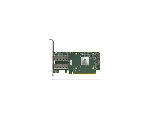 Сетевая карта ConnectX®-6 Dx EN adapter card, 100GbE, Dual-port QSFP56, PCIe 4.0 x16, Crypto and Secure Boot, Tall Bracket
