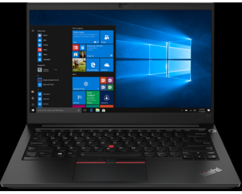 Ноутбук Lenovo ThinkPad E14 G3 AMD 14.0FHD_AG_300N_N/ RYZEN_5_5500U_2.1G_6C_MB/ NONE,8GB(4X16GX16)_DDR4_3200/ 256GB_SSD_M.2_2242_NVME_TLC/ / INTEGRATED_GRAPHICS/ WLAN_2X2AX+BT_GENERIC/ / FINGERPRINT_READER_BK/ IR&HD_CAMERA_W/MIC/ BKLT_KB_BK_PT_FPR_RU