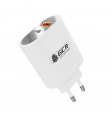 Сетевое зарядное устройство GCR 36W USB TypeA + TypeC, PD18W + Quick Charge 3.0, GCR-52579                                                                                                                                                                