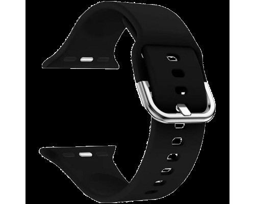 Силиконовый ремешок для Apple Watch 38/40 mm LYAMBDA AVIOR DSJ-17-40-BK Black