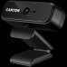 Веб-камера CANYON C2 720P HD 1.0Mega fixed focus webcam with USB2.0. connector, 360° rotary view scope, 1.0Mega pixels, built in MIC, Resolution 1280*720(1920*1080 by interpolation), viewing angle 46°, cable length 1.5m, 90*60*55mm, 0.104kg, Black