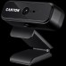 Веб-камера CANYON C2N 1080P full HD 2.0Mega fixed focus webcam with USB2.0 connector, 360 degree rotary view scope, built in MIC, Resolution 1920*1080, viewing angle 88°, cable length 1.5m, 90*60*55mm, 0.095kg, Black